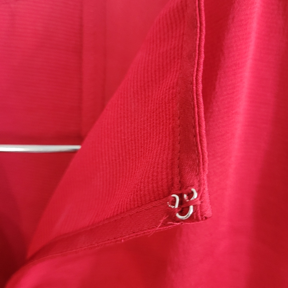 Express Red Blouse Size Small - image 4